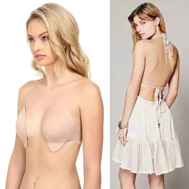 Seamless silicone invisible nipple