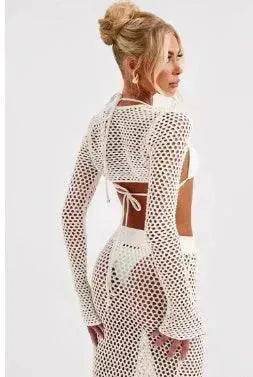 Seaside Vacation Sun Protection Beach Dress Suit