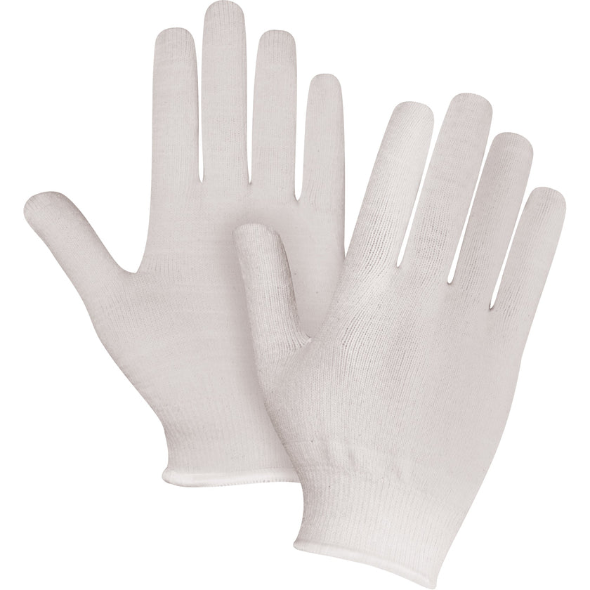 Premium String Knit Gloves, Cotton/Nylon, Small