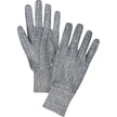 Jersey Gloves, X-Large, Salt & Pepper, Unlined, Knit Wrist