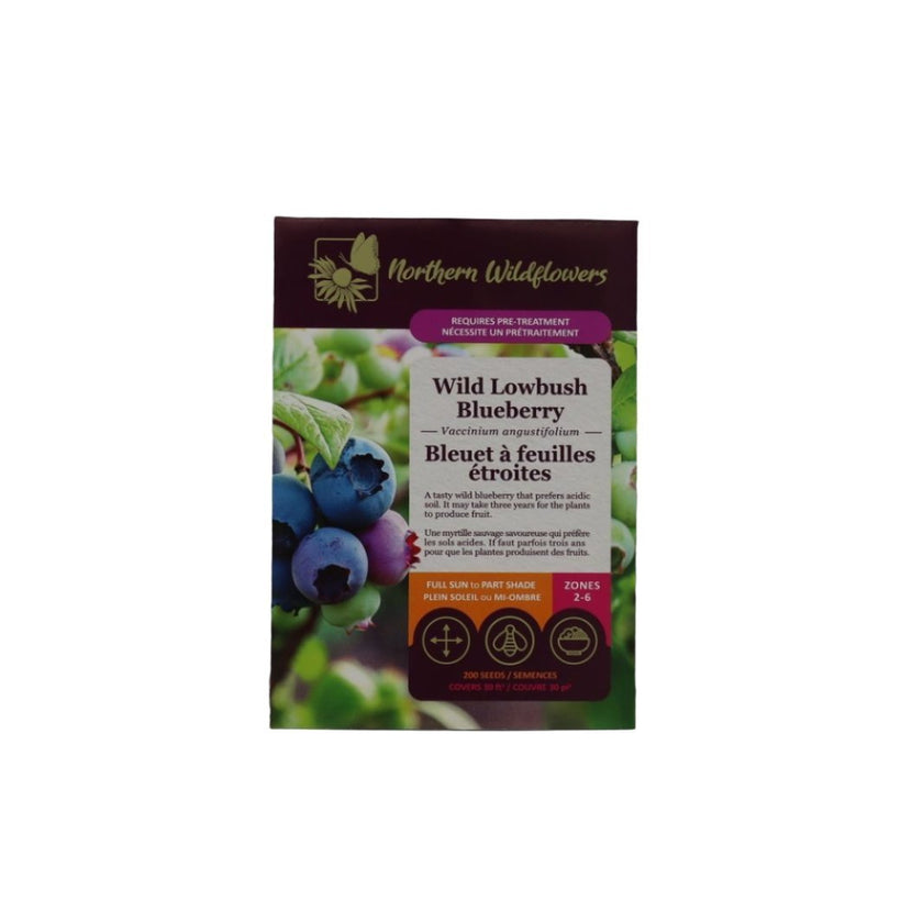 Seeds - Wild Lowbush Blueberry