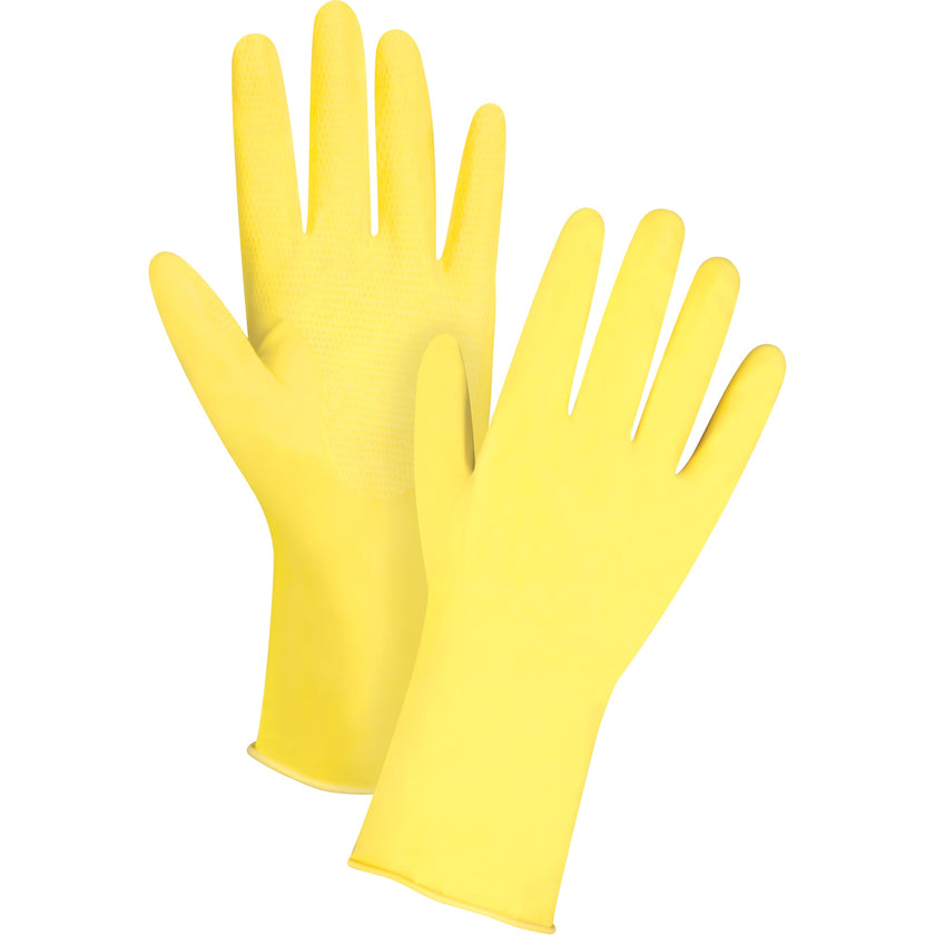 Gants jaunes canari résistants aux produits chimiques