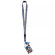 SEGA - Sonic the Hedgehog Checkered Print Lanyard with Charm