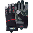 Gants de mécanicien ZM400 Premium, paume synthétique, taille L.