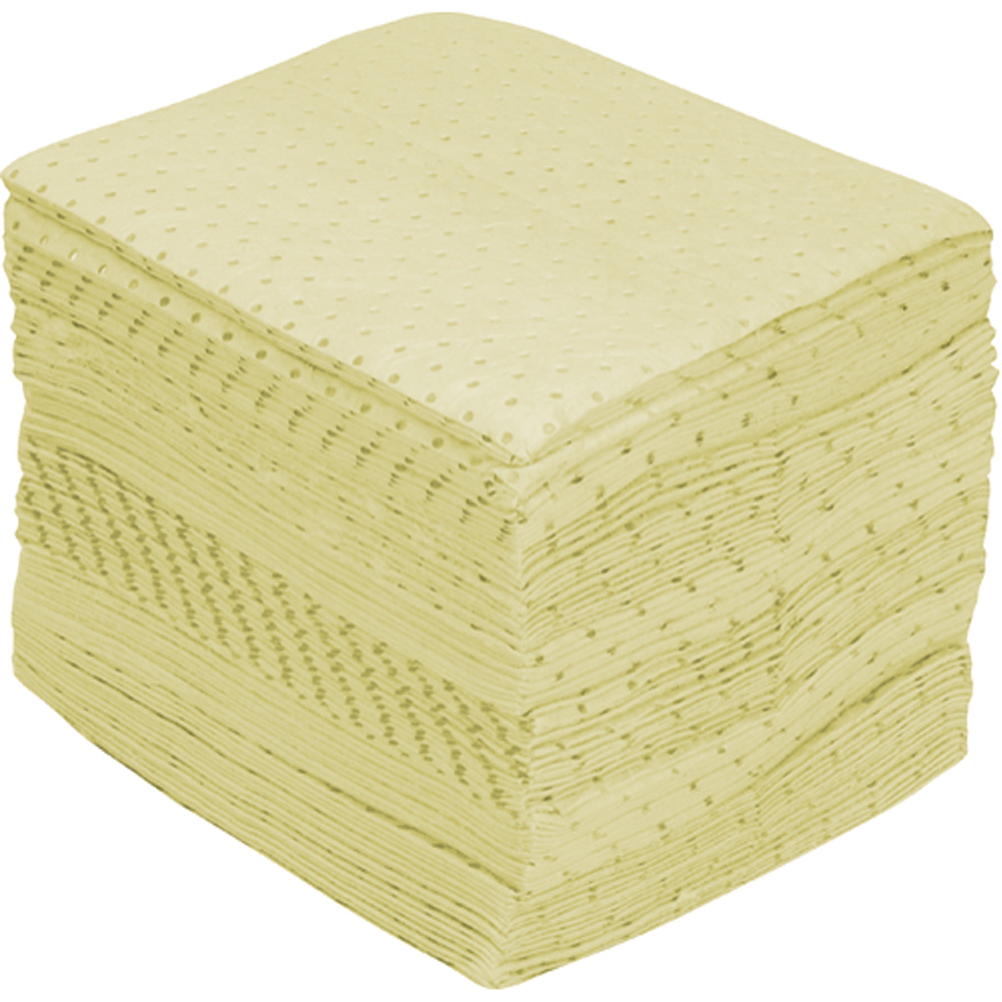 Pads absorbants en fibres fines