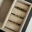 Selene Studs - Emerald Green Zirconia