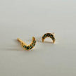 Selene Studs - Emerald Green Zirconia