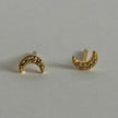 Selene Studs - White Zirconia