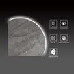 Semi Circle LED Mirror 36