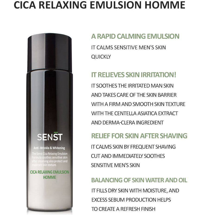 Senst Cica Relaxing Emulsion 200ml