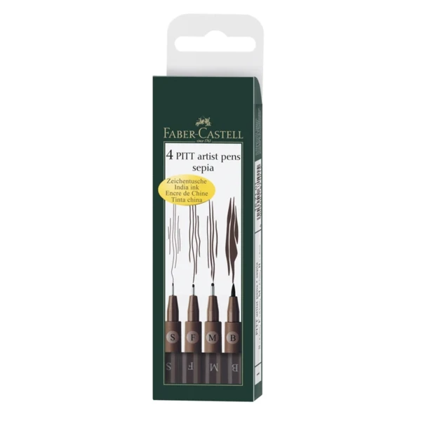 Faber-Castell - Pitt Artist Pen - Assorted Tips Sets