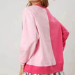 Sequined Boots Color Matching Top Long-sleeved Sweater For Women