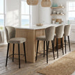 Set of Four Silhouette Counter Stools