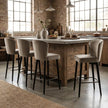 Set of Four Silhouette Counter Stools