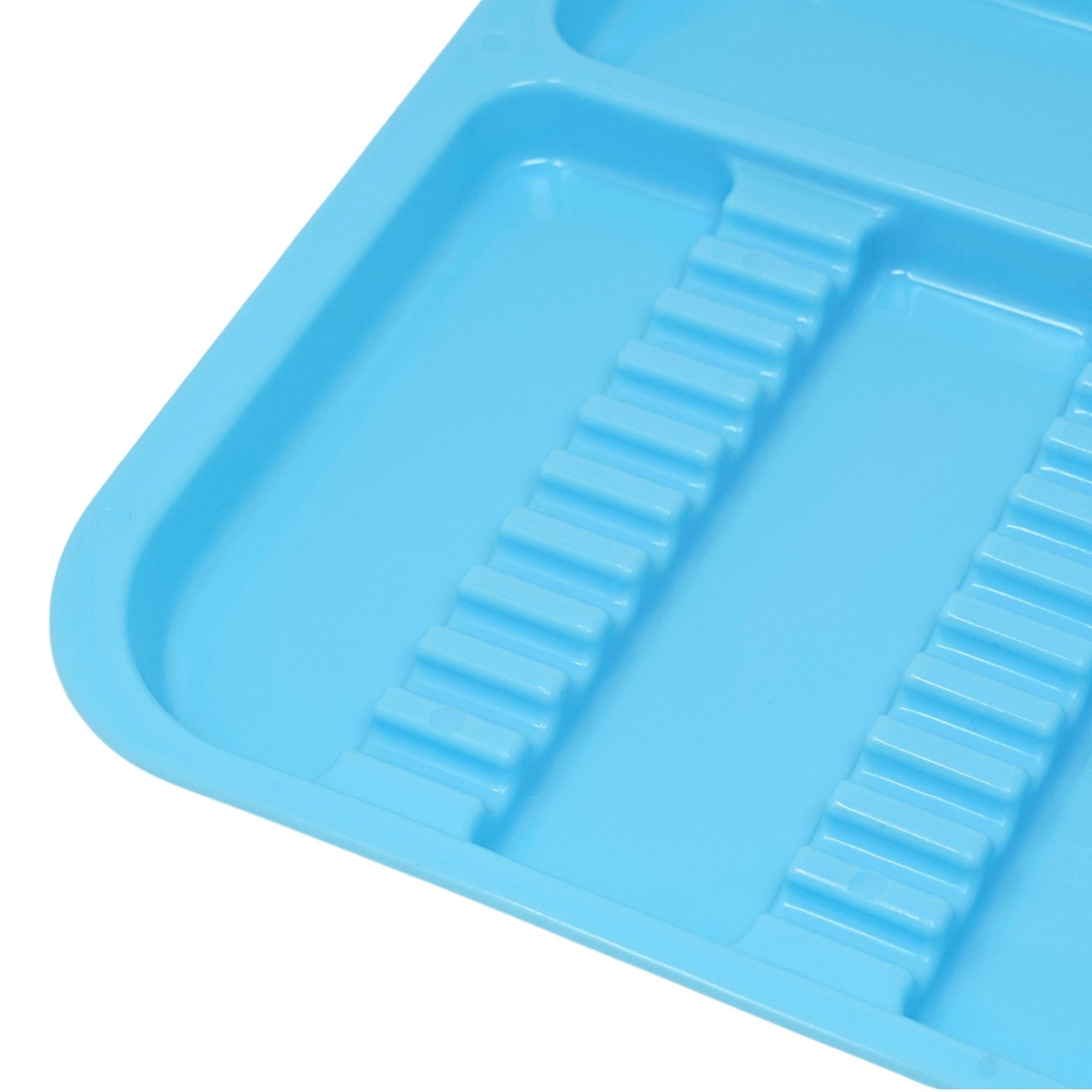 Set-Up Trays - Size B - Divided- Autoclavable