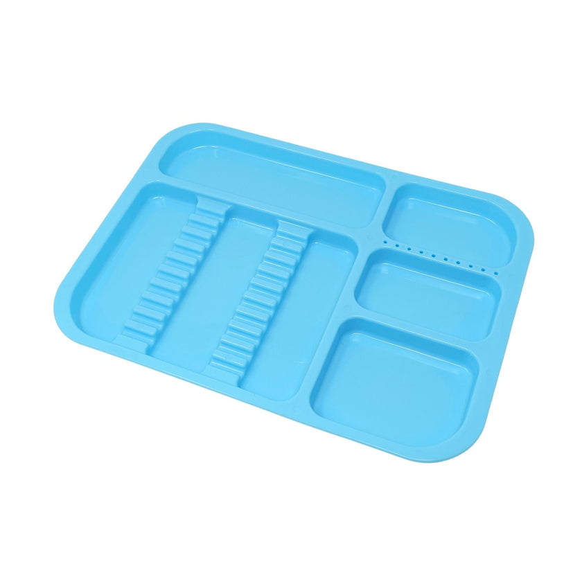 Set-Up Trays - Size B - Divided- Autoclavable