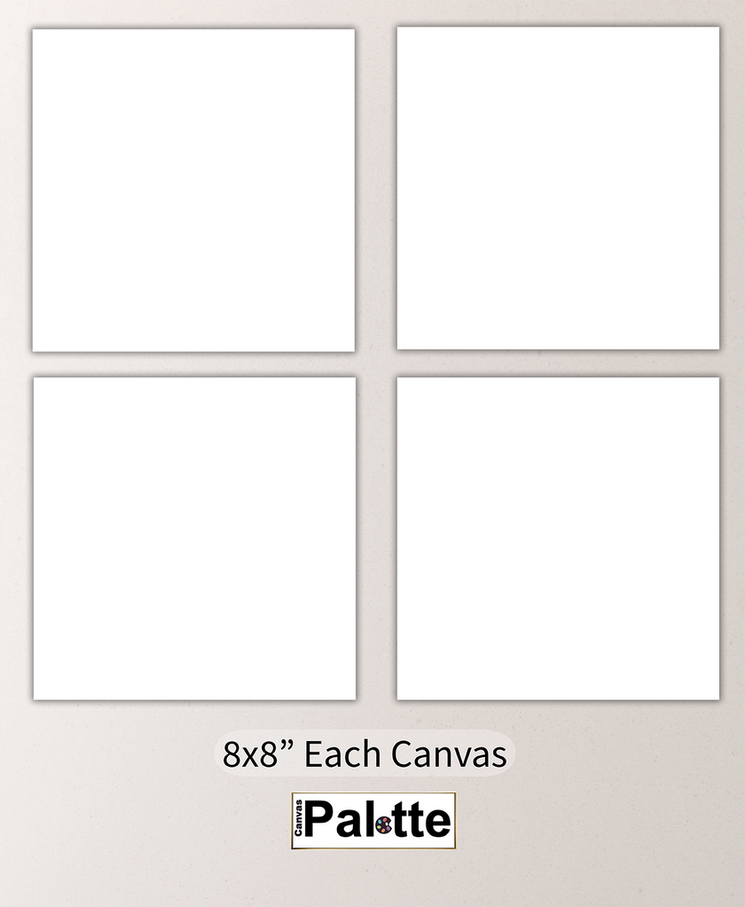 Set of 4 custom canvases 8