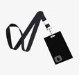 Severance Lumon Industries Keycard ID Badge Black PVC Card Lanyard