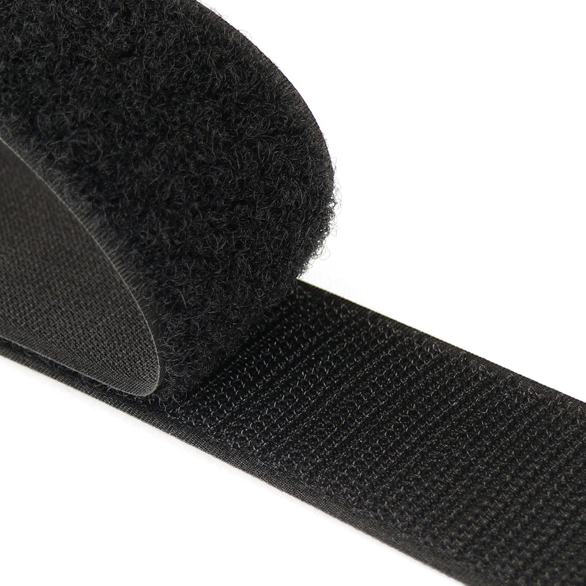 Sew-On - Velcro Fasteners Hook Black 25mm/1in
