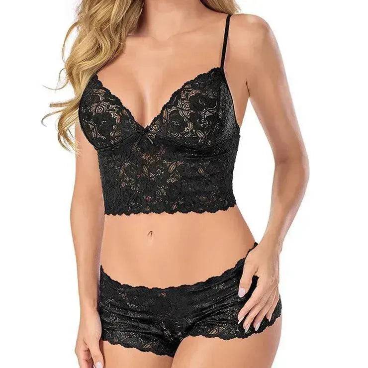 Charming lace lingerie