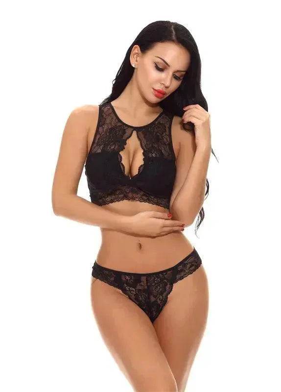 Charming Lingerie Lace Lingerie Set Perspective Lingerie Suit