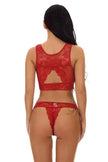Charming Lingerie Lace Lingerie Set Perspective Lingerie Suit