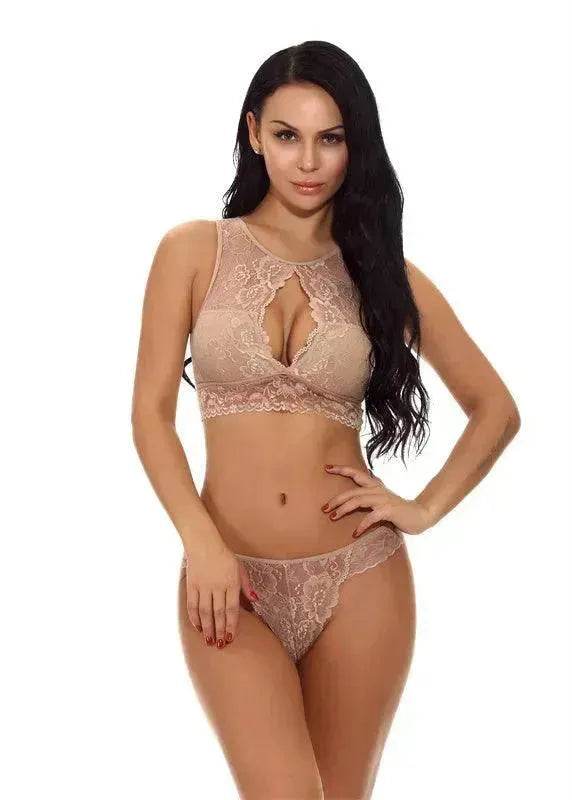 Charming Lingerie Lace Lingerie Set Perspective Lingerie Suit