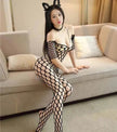 Charming lingerie one-piece stockings