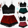 Charming lingerie women's split lace lingerie suit