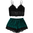 Charming lingerie women's split lace lingerie suit