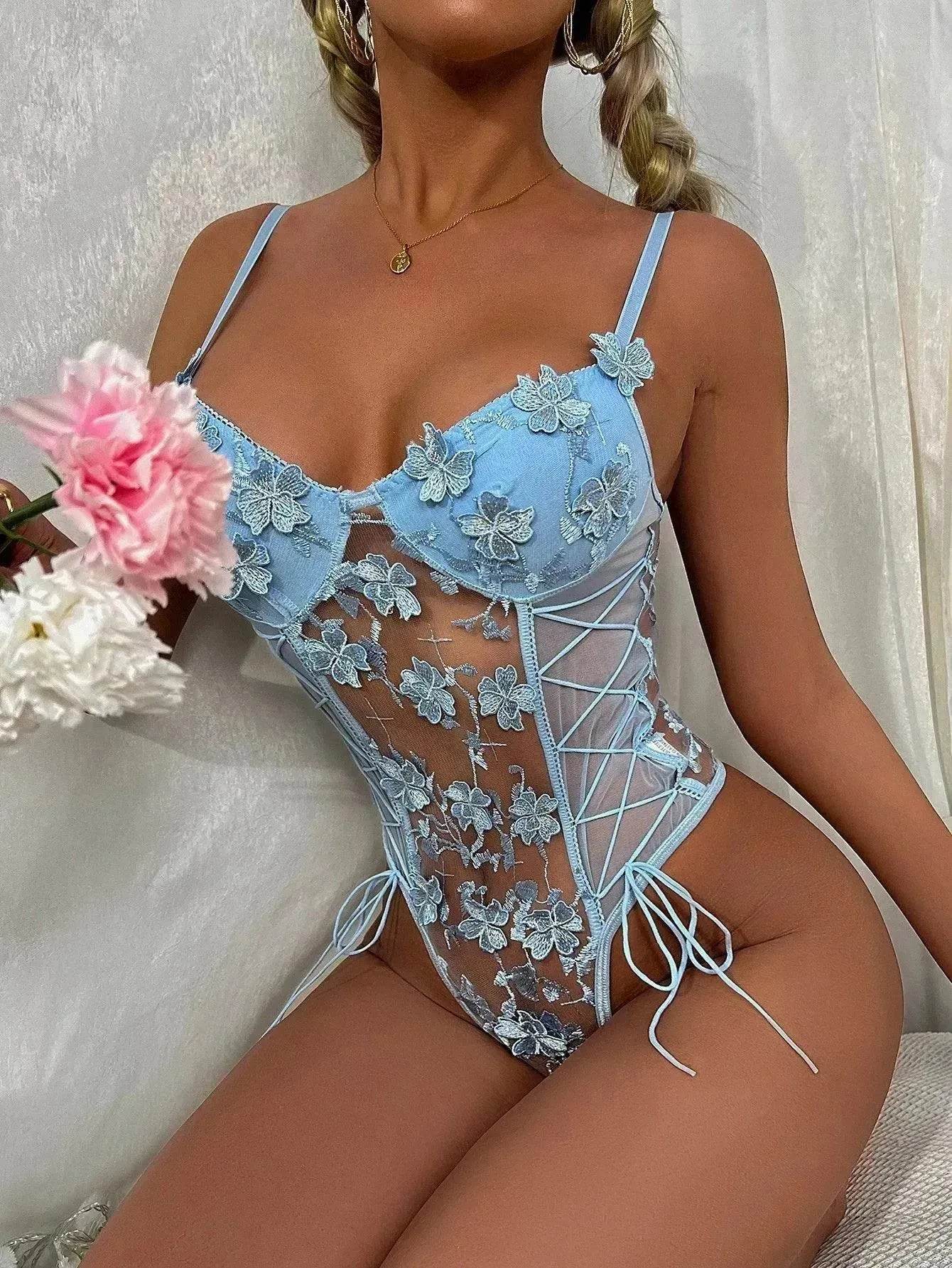 Charming Lingerie Summer Lingerie One Piece Lingerie