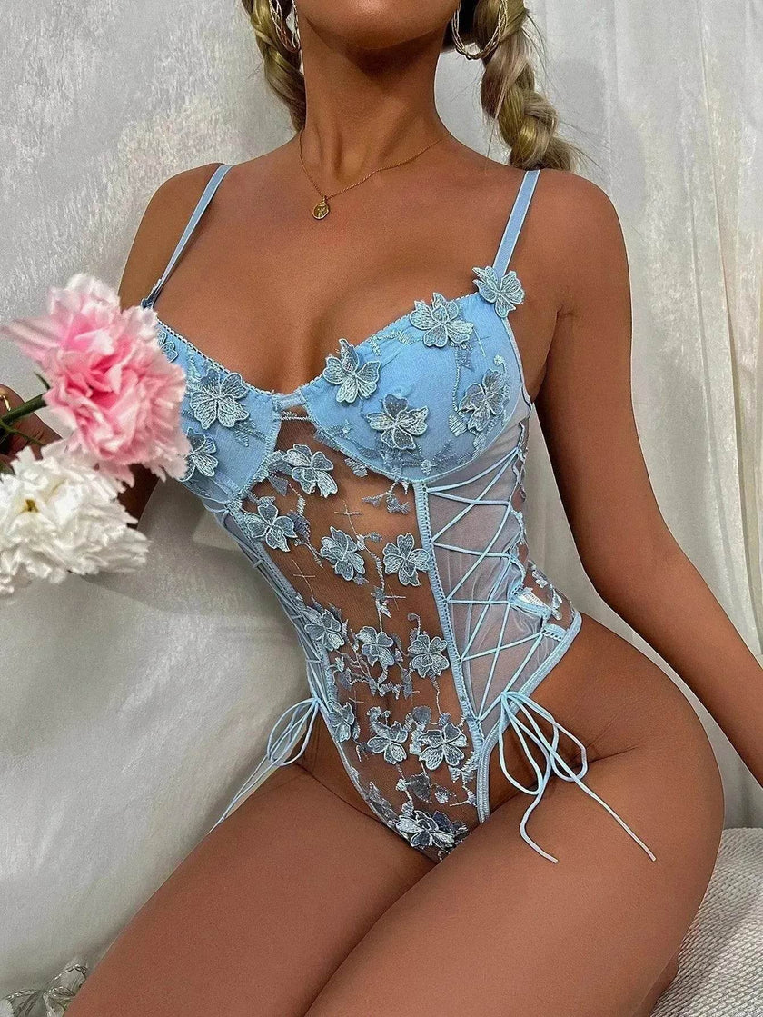 Charming Lingerie Summer Lingerie One Piece Lingerie