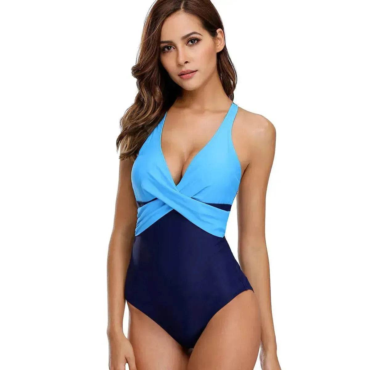 Charming Solid color One Piece Swimsuit Women Swimwear Bodysuit Swimsuit Female Push Up Monokini High Waist Bathing Suits Beach Wear