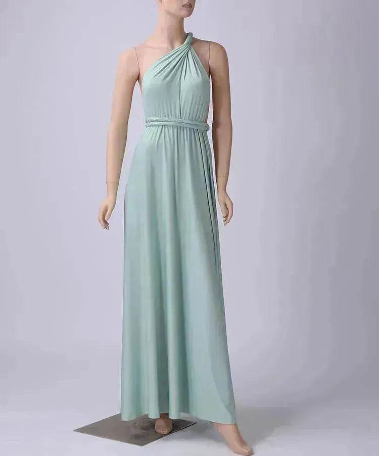 Charming Stunning Multi-rope Bandage 14 Color Dress Long Dress Gown