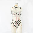 Charming three-point lingerie