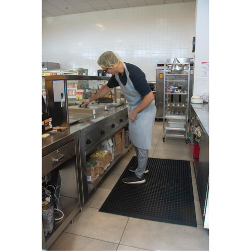 Anti-Fatigue Matting, Slotted, 3' x 5' x 7/8