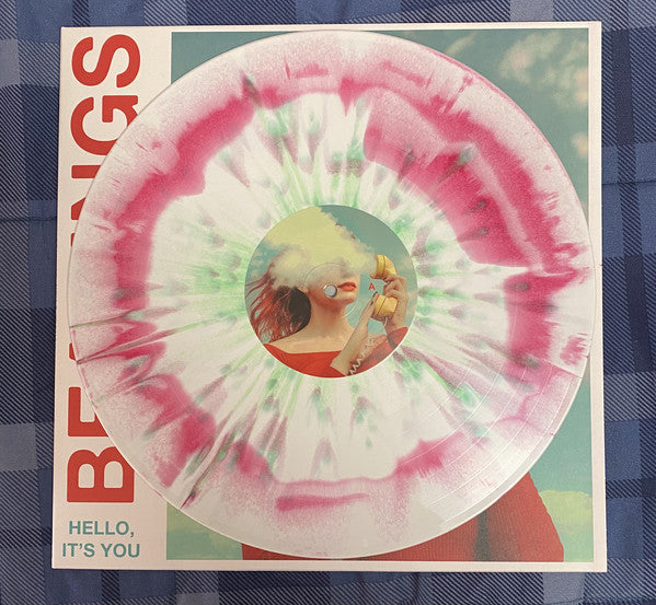 Bearings / Hello, It's You  White, Red Splatter - Lp Used