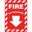 Fire Extinguisher Safety Sign, 10
