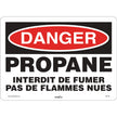 Danger Propane Safety Sign, 10