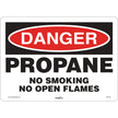 Danger Propane Safety Sign, 10