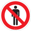 Do Not Enter CSA Standard Safety Sign