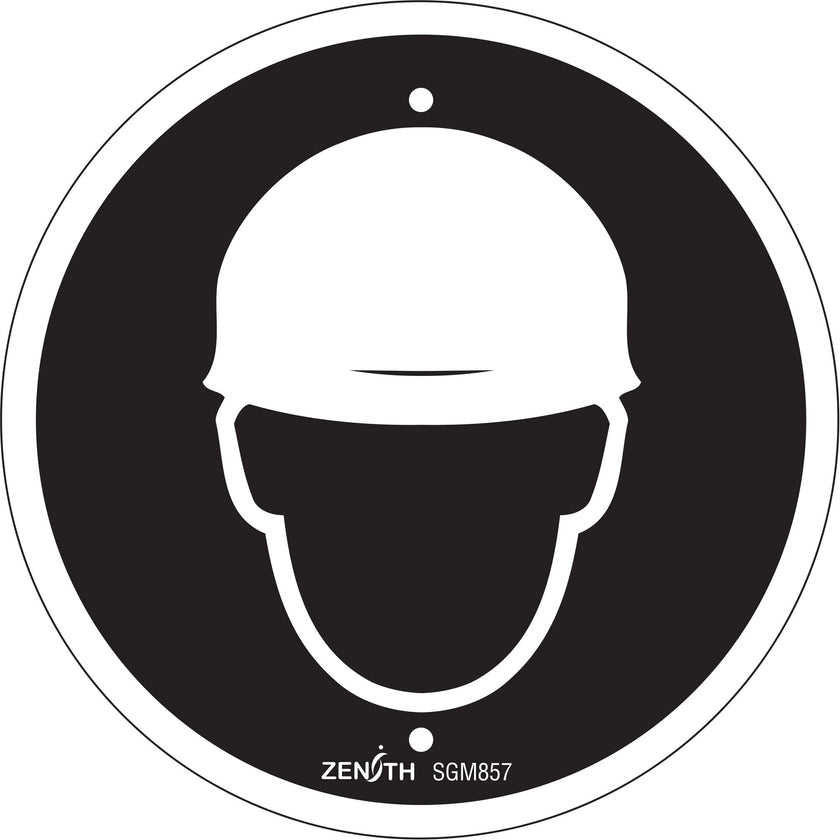 Hardhat Protection Required CSA Standard Safety Sign, 6