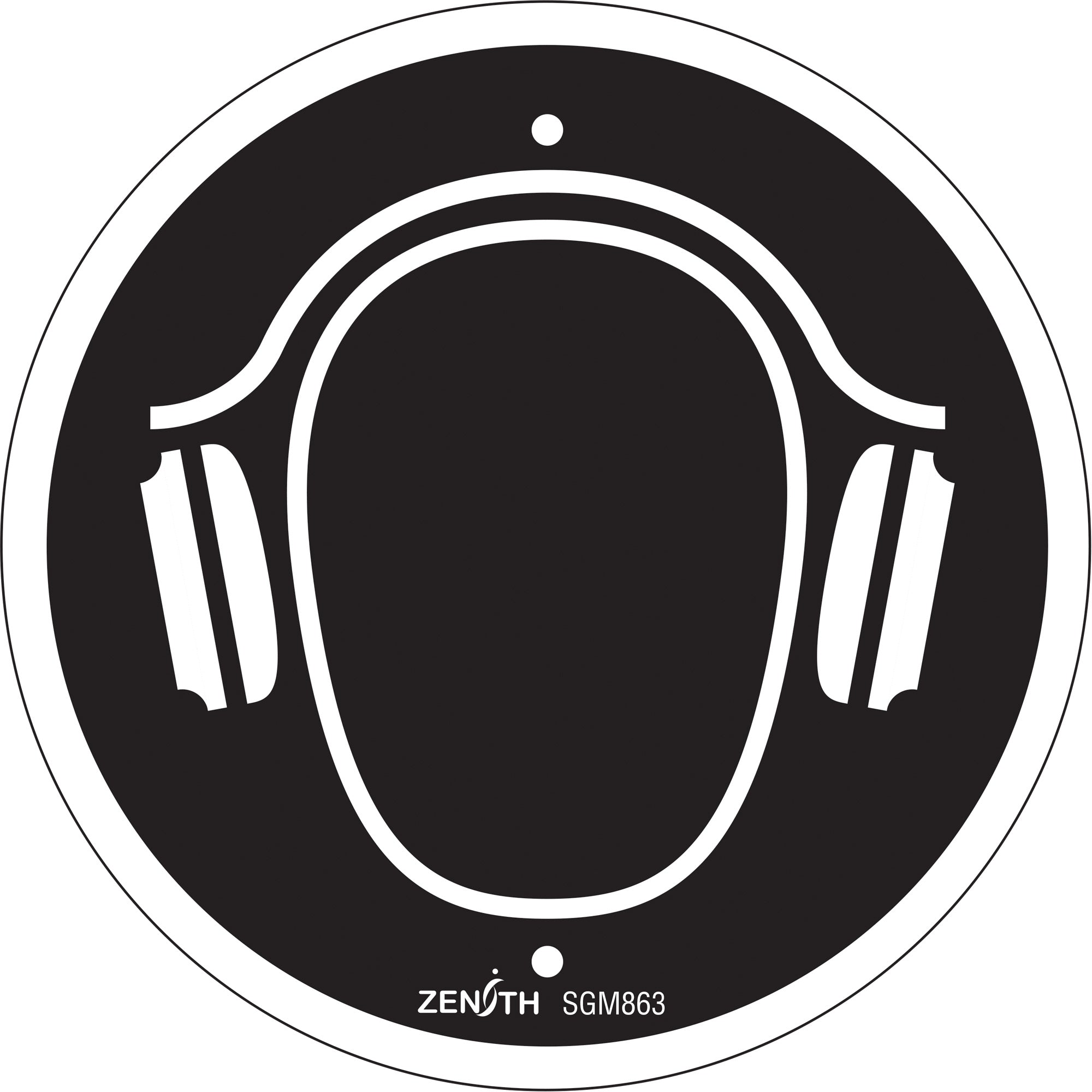 Hearing Protection Required CSA Standard Safety Sign, 6