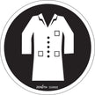 Lab Coat Required CSA Standard Safety Sign, 6