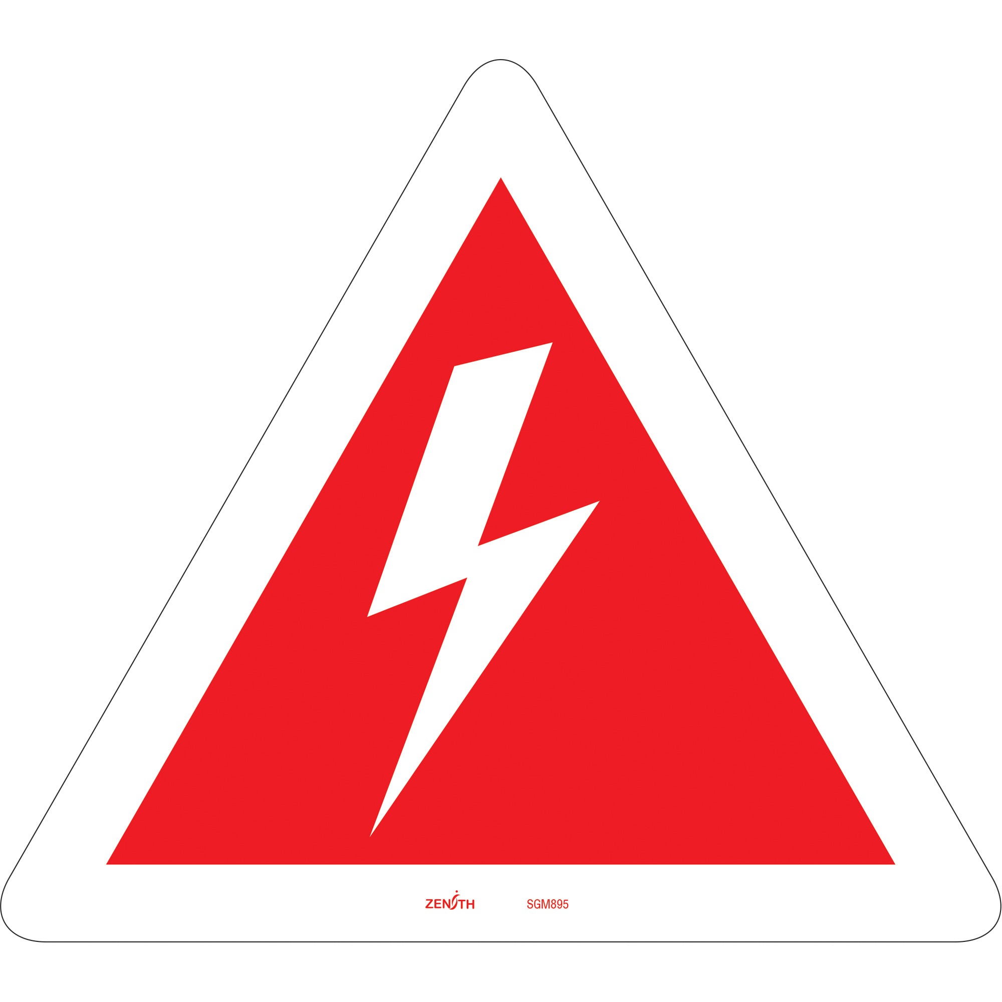 High Voltage CSA Standard Safety Sign, 12