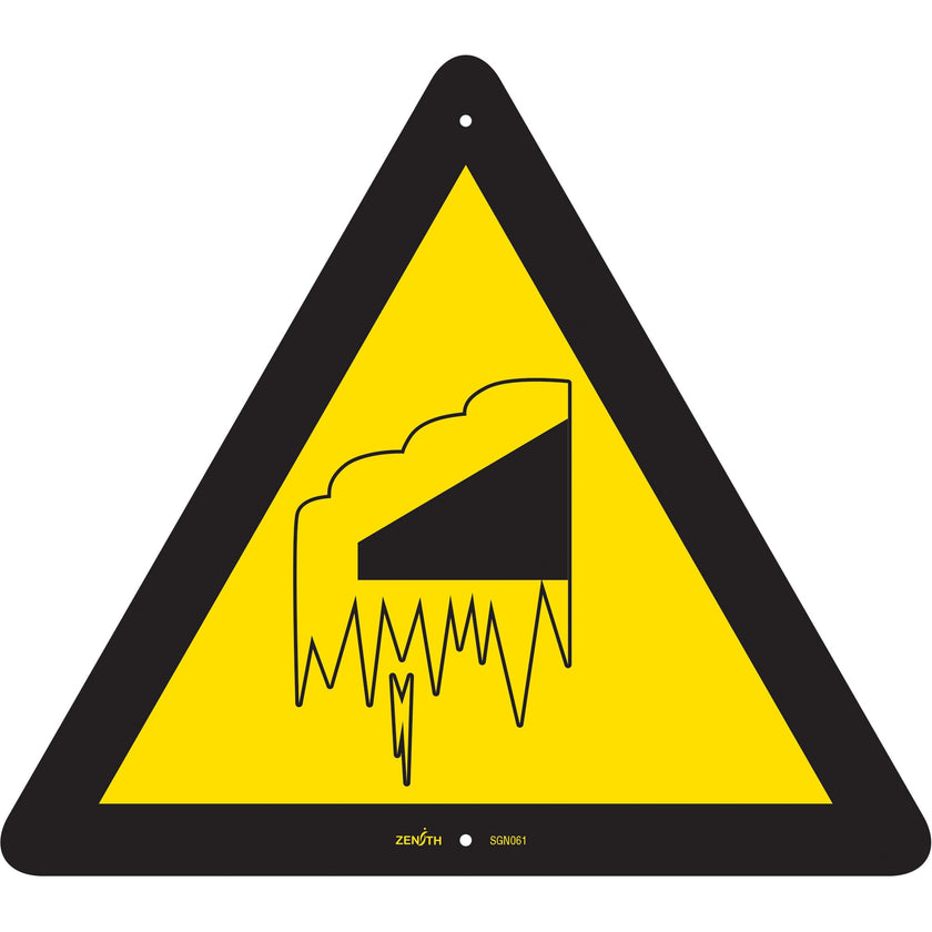 Falling Snow/Ice CSA Standard Safety Sign, 12