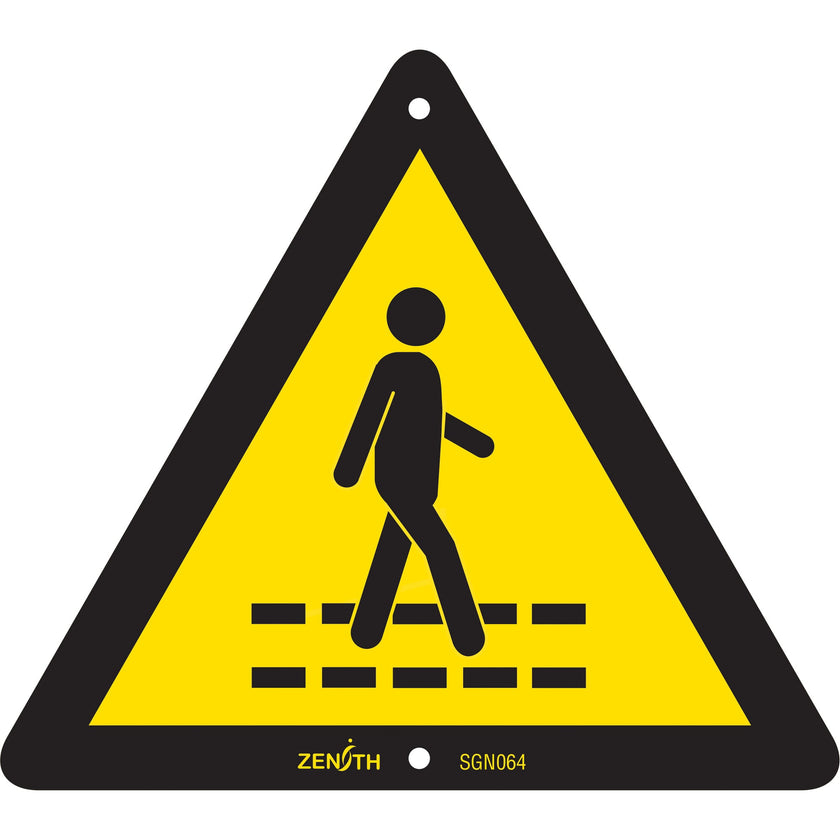 Pedestrian Safety Lane CSA Standard Safety Sign, 6