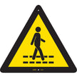 Pedestrian Safety Lane CSA Standard Safety Sign, 12