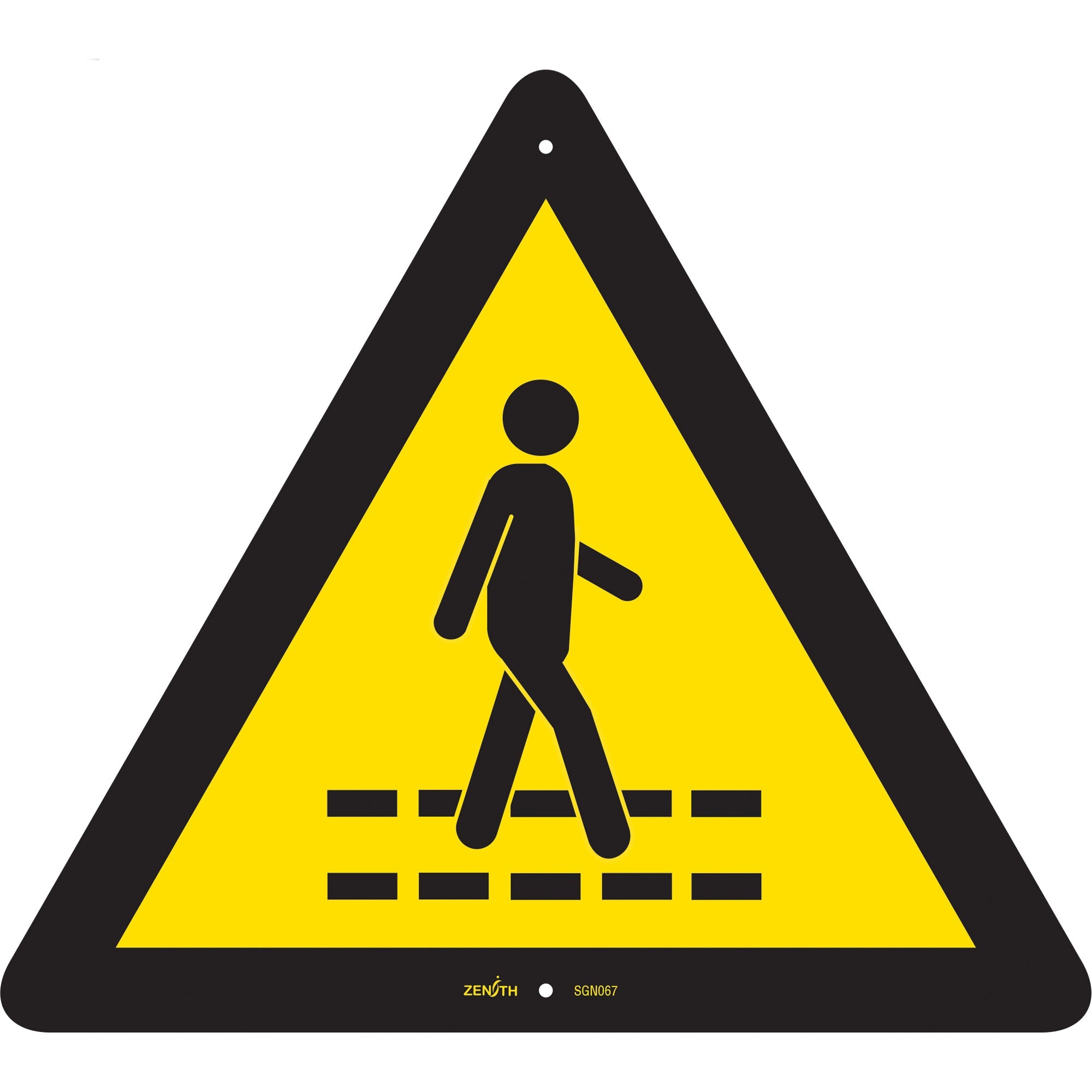 Pedestrian Safety Lane CSA Standard Safety Sign, 12