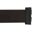 Magnetic Tape Cassette for Build-Your-Own Crowd Control Barrier, 7', Black Tape
